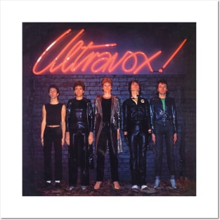 ULTRAVOX! 1977 Debut Album Posters and Art